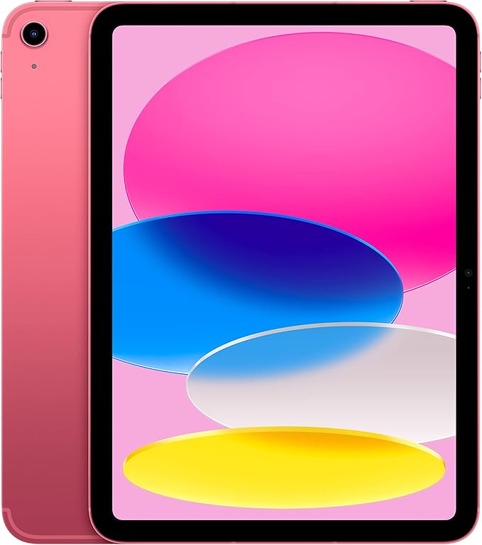 جهاز ابل آيباد موديل 2022 مقاس 10.9 انش (واي فاي + شريحة اتصال، سعه تخزين 64 GB) - أصفر (الجيل العاشر)