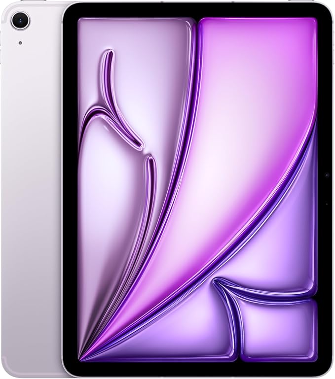 iPad Air مقاس 11 إنش (Wi-Fi + خلوي‏،‏ 512GB) من Apple، موديل 2025 - أزرق (بشريحة M3)