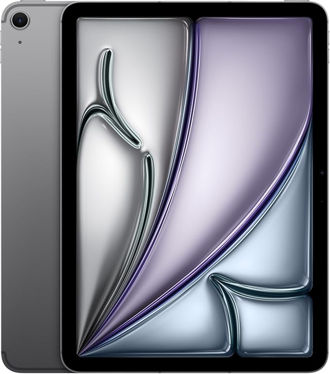 iPad Air مقاس 11 إنش (Wi-Fi + خلوي‏،‏ 512GB) من Apple، موديل 2025 - أزرق (بشريحة M3)